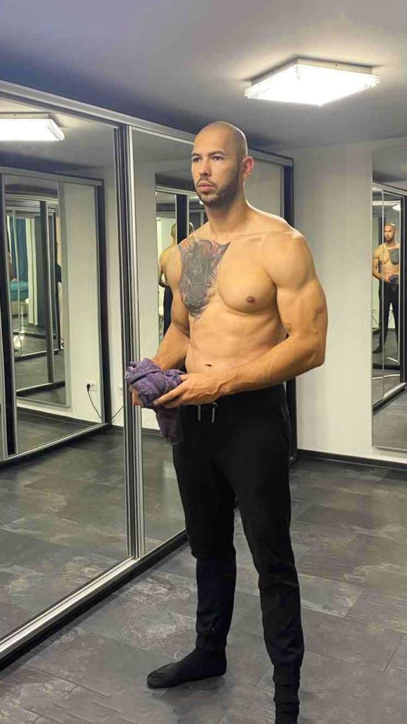 Andrew Tate Allenamento